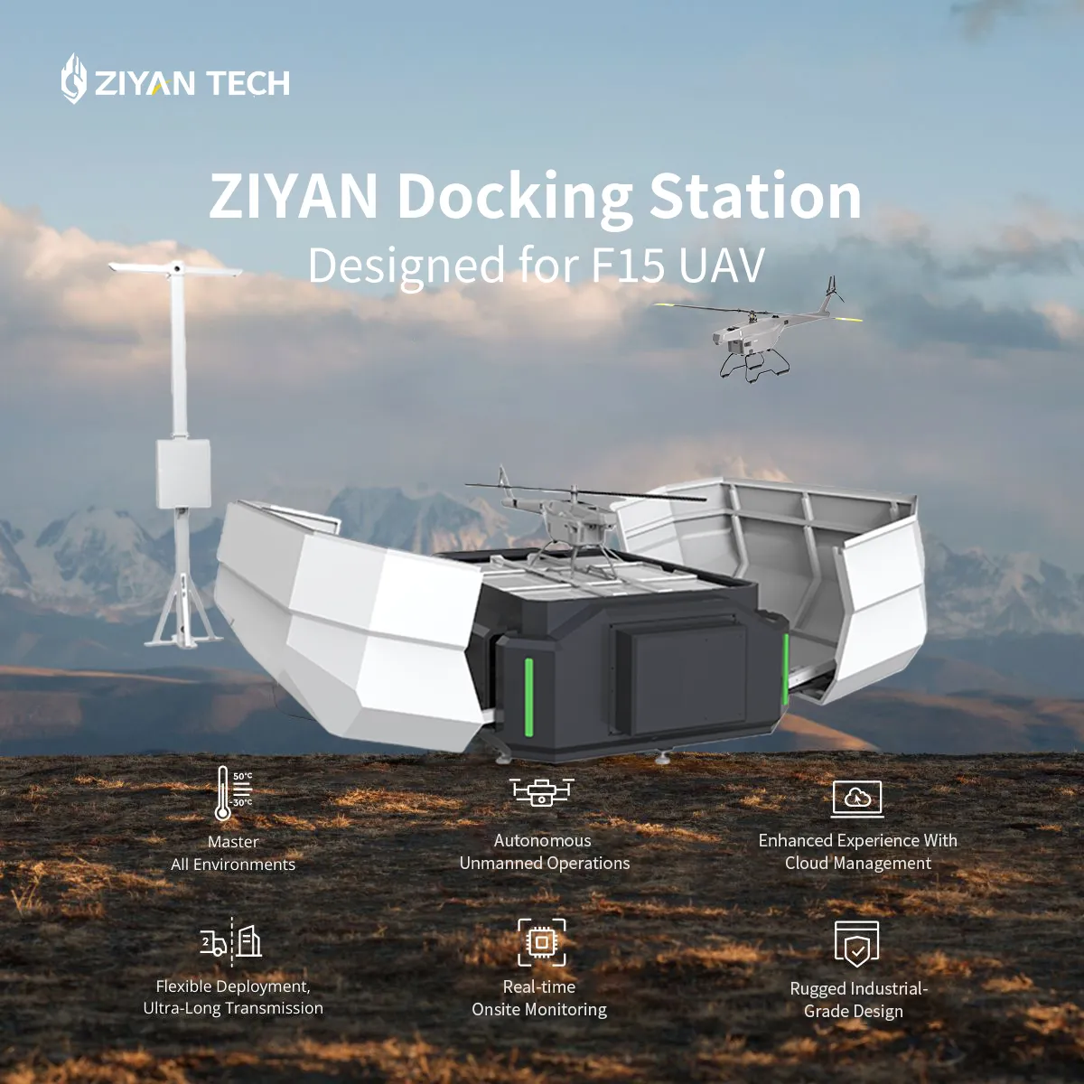 F15 UAV Docking Station