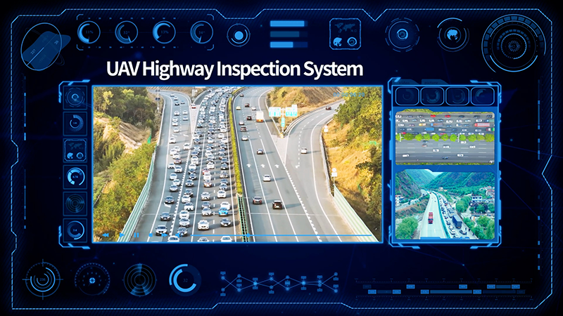 Highway inspection UAV