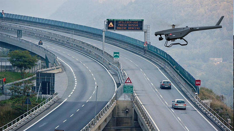 Highway inspection UAV